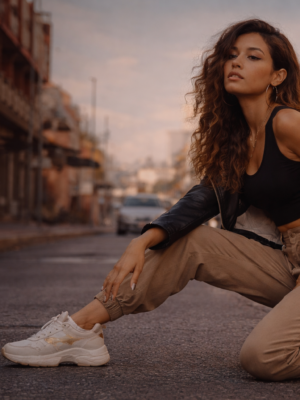 mujer con estilo en la calle (1)