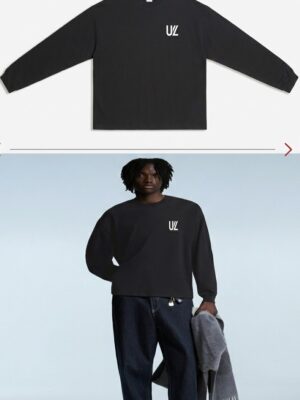 Camiseta manga larga boxy